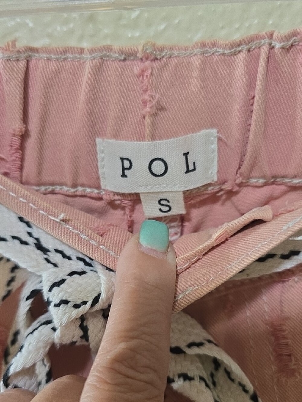POL Pink Floral Pants - Picture 2 of 4